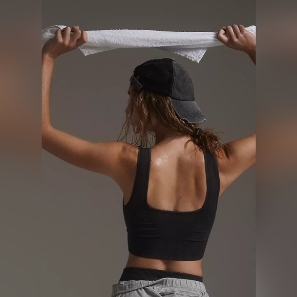 Free People Movement Good Karma Square Neck Bra•NWOT •SIZE XS/S - Picture 4 of 4